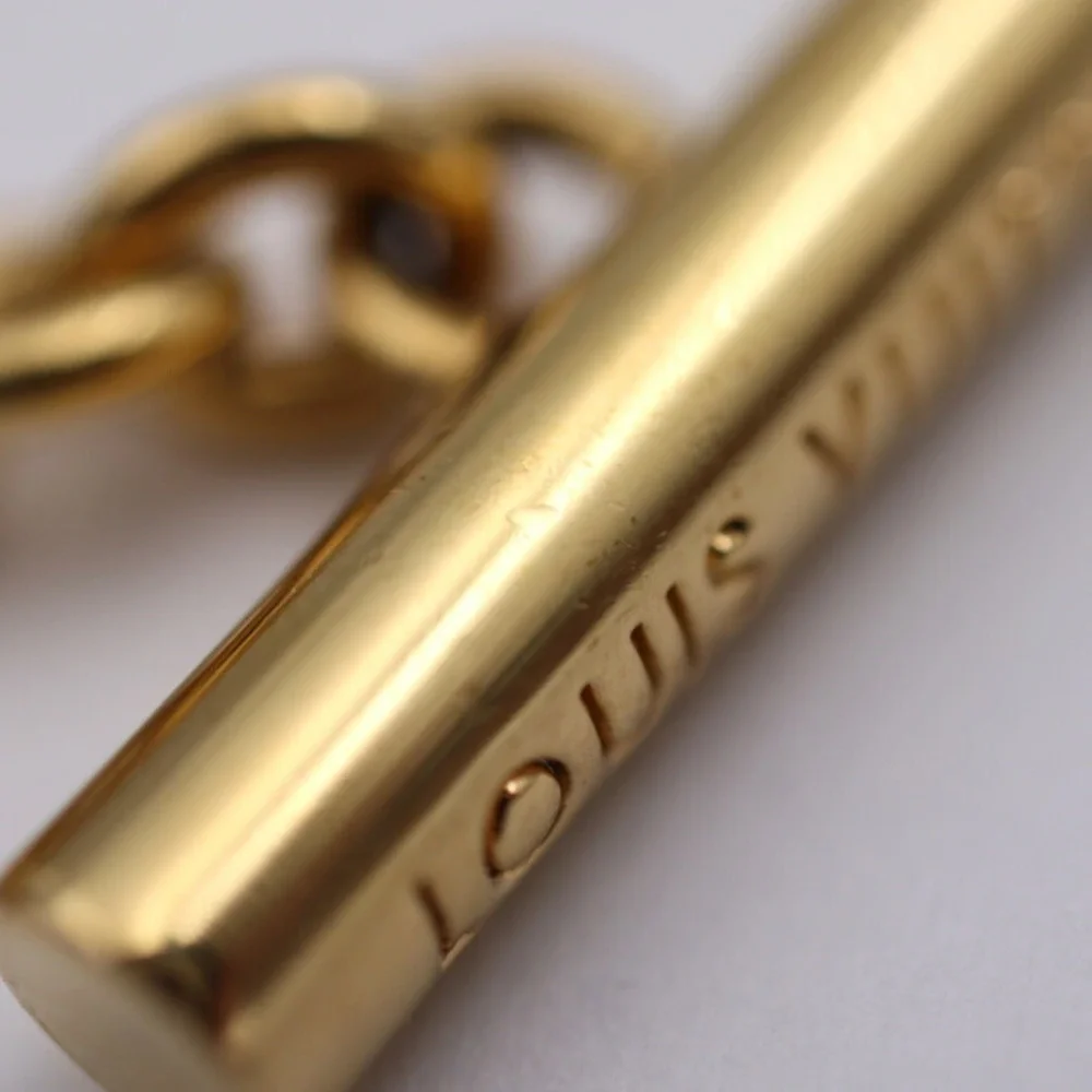 LOUIS VUITTON Brown Monogram Charm Bracelet - Picture 6 of 10